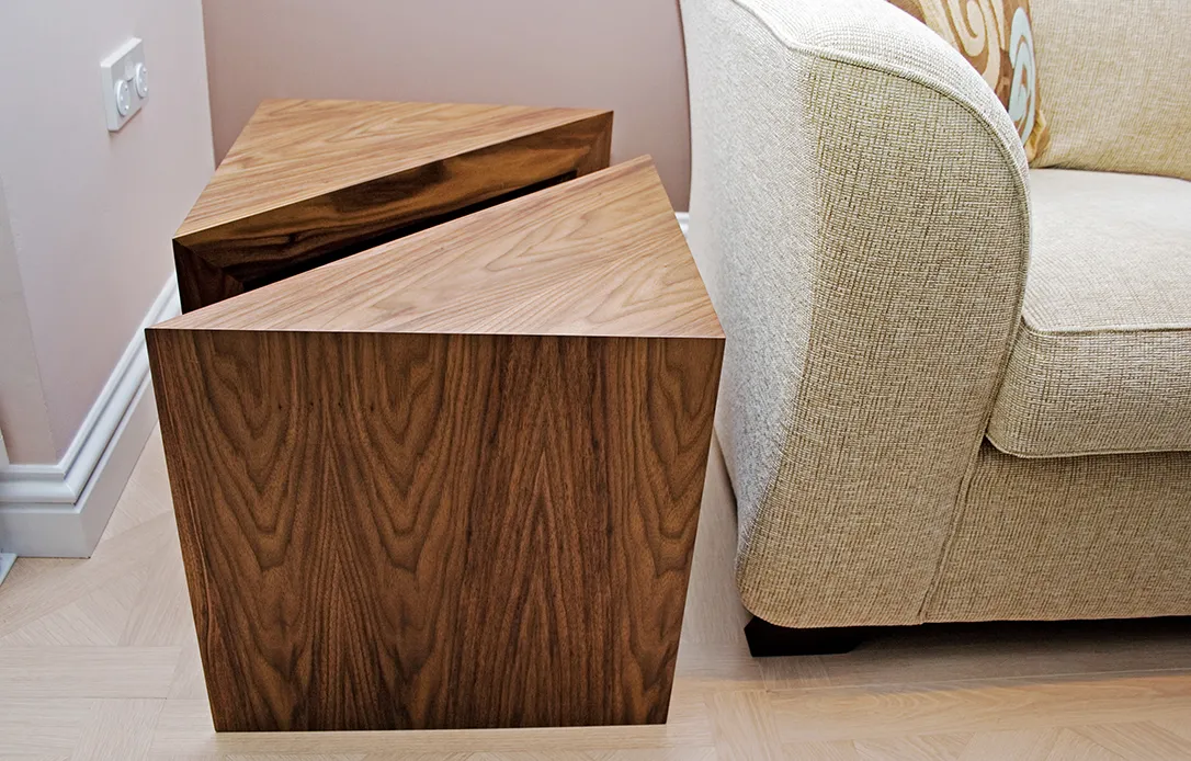 Black Walnut Side Tables – photo 1