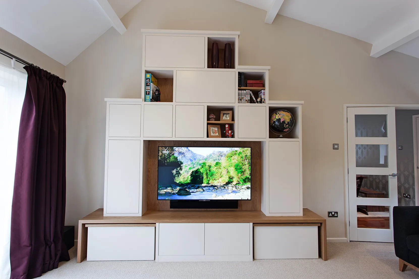 Painted & Oak Entertainment Centre – photo 8