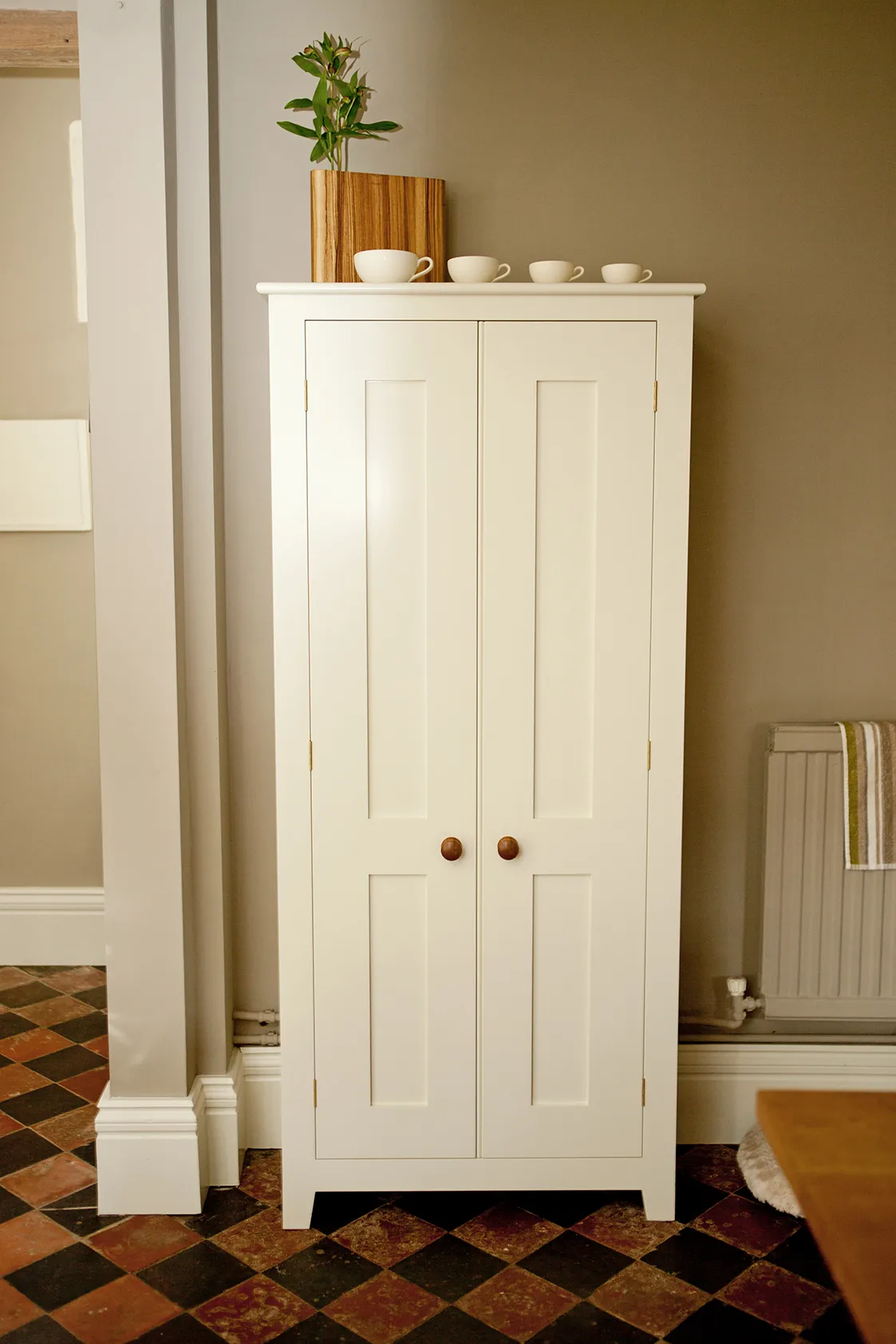 Painted Upright Cupboard