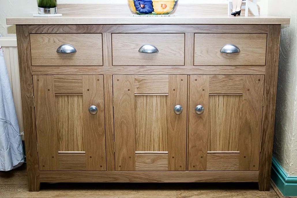 Oak Storage Cabinet