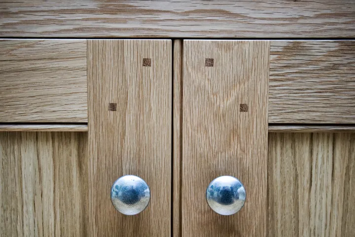Oak Storage Cabinet – photo 1