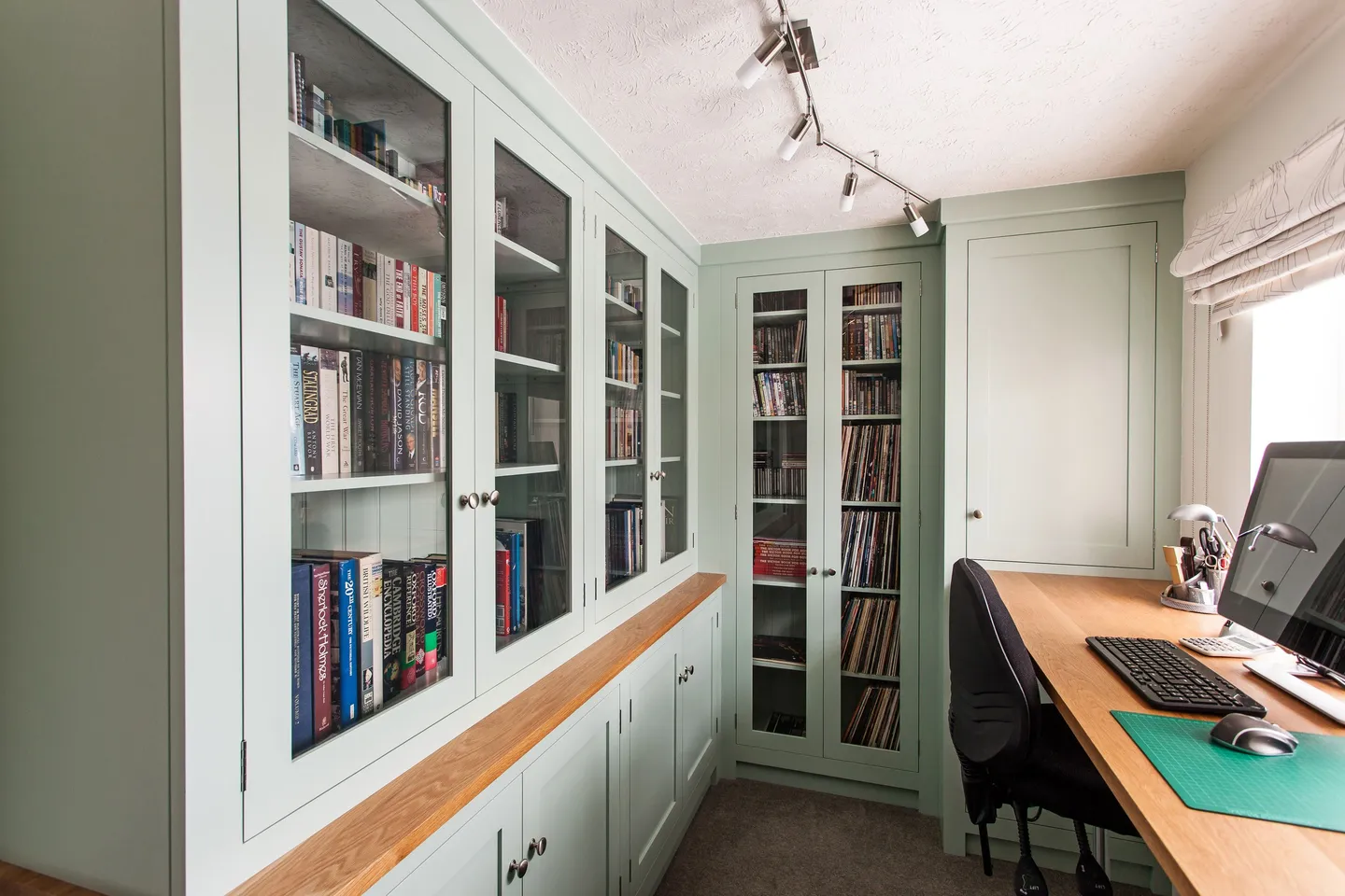 Painted Office Library